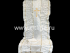 Комплект атласный с термостежкой 210*90 см, с вышитым крестом, драпировка, цв. белый (в модификации)