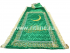 Комплект КТА мусульманский с вышивкой (т/с зеленая Венеция, вышивка, кружево с золотом) "FITTONE"