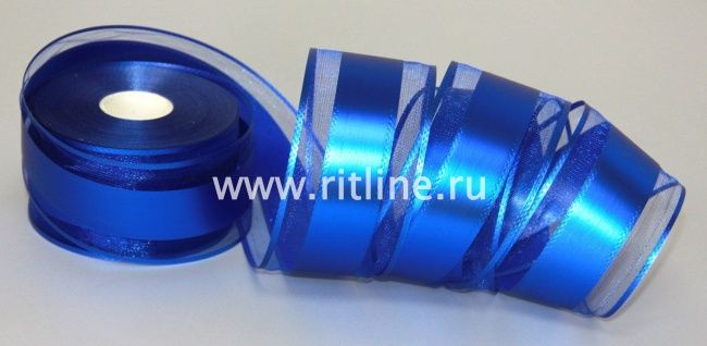 Лента с органзой, 5см х 25ярд FITTONE