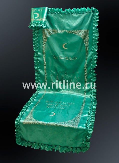 Комплект Мусульманский (атлас с глиттером, рюш атласный) FITTONE