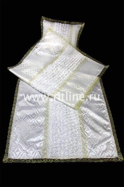 Комплект КТРН (Н+П) (атлас розы, термостежка атлас ,кружево)  "FITTONE"