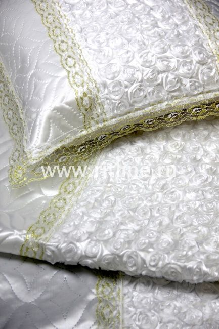 Комплект КТРН (Н+П) (атлас розы, термостежка атлас ,кружево)  "FITTONE"