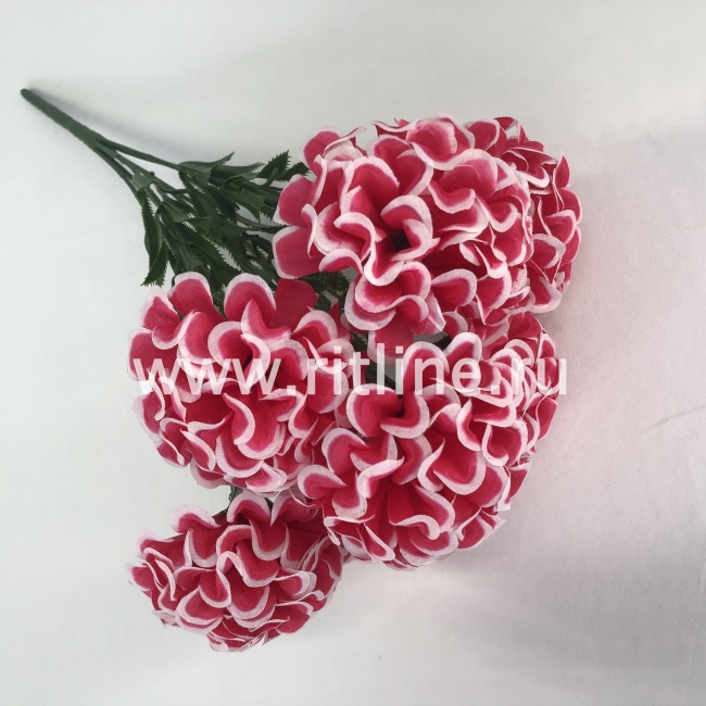 Букет бархатцев "FITTONE", 7г., выс. 44см, цв.микс