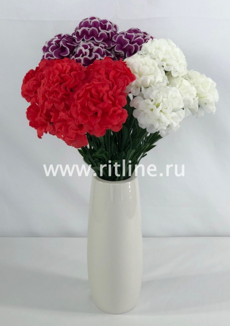 Букет бархатцев "FITTONE", 7г., выс. 44см, цв.микс