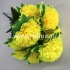 Букет гвоздик "FITTONE", 10г., выс. 57см, цв.микс
