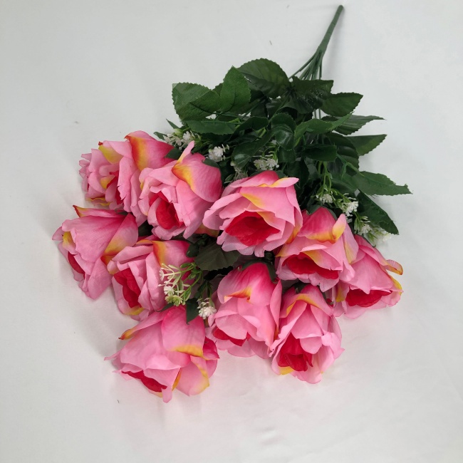 Букет роз с добавками "FITTONE", 11г, выс. 58см, цв.микс