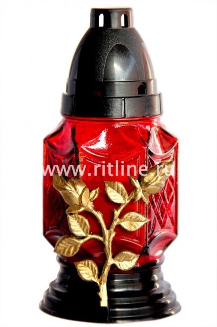 Лампада неугасимая залитая, с орнаментом FITTONE, 4 цвета mix, 180x80мм Лампада неугасимая залитая, с орнаментом FITTONE, 4 цвета mix, 180x80мм