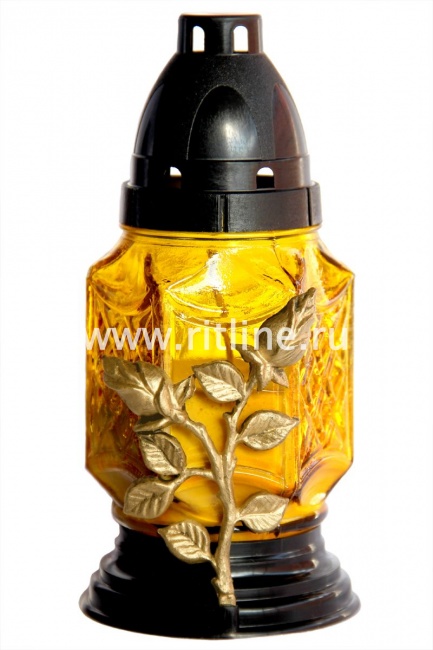 Лампада неугасимая залитая, с орнаментом FITTONE, 4 цвета mix, 180x80мм Лампада неугасимая залитая, с орнаментом FITTONE, 4 цвета mix, 180x80мм