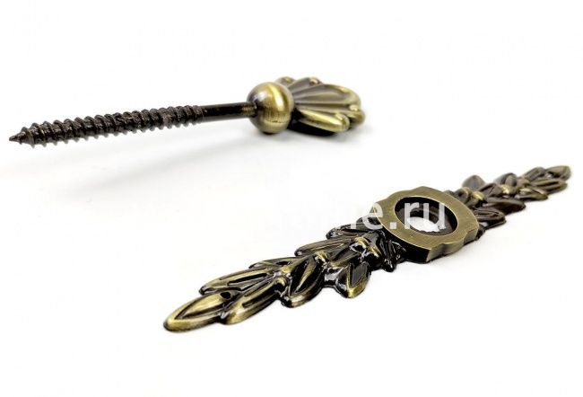 Закрутка "MOREFIX" металлическая с цинковым покрытием + подложка серия "Zinc"