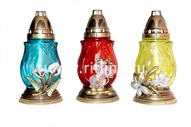 Лампада неугасимая со сменным блоком с орнаментом FITTONE, 3 цвета mix, 240x120мм Лампада неугасимая со сменным блоком с орнаментом FITTONE, 3 цвета mix, 240x120мм