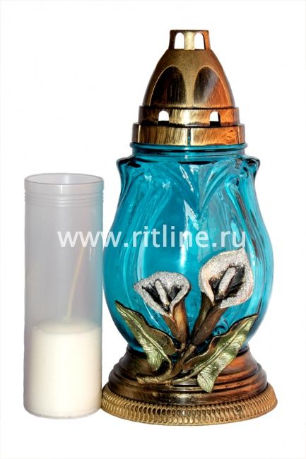 Лампада неугасимая со сменным блоком с орнаментом FITTONE, 3 цвета mix, 240x120мм Лампада неугасимая со сменным блоком с орнаментом FITTONE, 3 цвета mix, 240x120мм