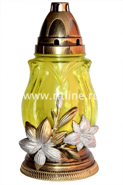 Лампада неугасимая со сменным блоком с орнаментом FITTONE, 3 цвета mix, 240x120мм Лампада неугасимая со сменным блоком с орнаментом FITTONE, 3 цвета mix, 240x120мм