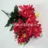 Букет хризантем с добавками "FITTONE", 9г, выс. 53см, цв.микс