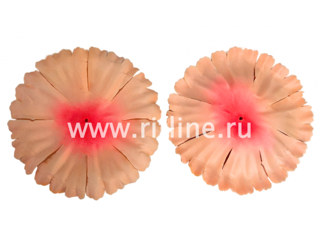 Высечка гвоздики, шелк, диам. 11 см, цв. персиковый FITTONE Высечка гвоздики, шелк, диам. 11 см, цв. персиковый FITTONE