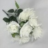 Букет роз с листьями "FITTONE", 9г, выс. 59см, шелк, цв.микс