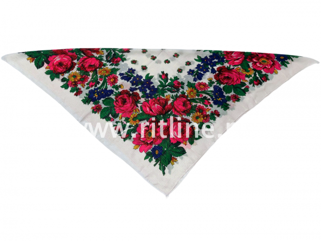 Платок бабушкин с люрексом FITTONE