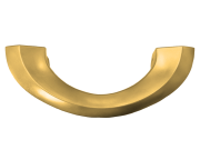 Ручка для гроба "Новая дуга" крашеная, MOREFIX