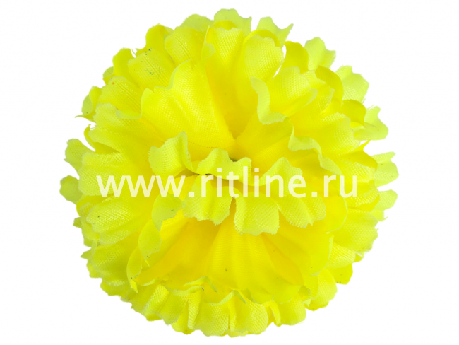 Высечка гвоздики, шелк, диам. 11 см, цв. желтый FITTONE Высечка гвоздики, шелк, диам. 11 см, цв. желтый FITTONE