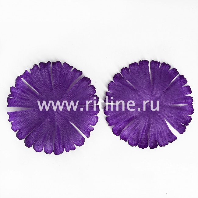 Высечка гвоздики, шелк, диам. 11 см, цв. фиолетовый FITTONE Высечка гвоздики, шелк, диам. 11 см, цв. фиолетовый FITTONE