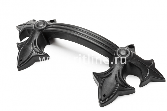 Ручка для гроба "Лилия", цв. черный MOREFIX