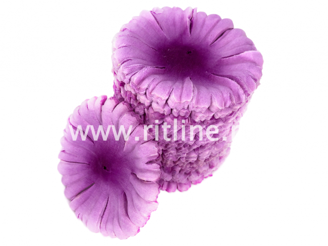 Высечка гвоздики, шелк, диам. 11 см, цв. сиреневый FITTONE Высечка гвоздики, шелк, диам. 11 см, цв. сиреневый FITTONE