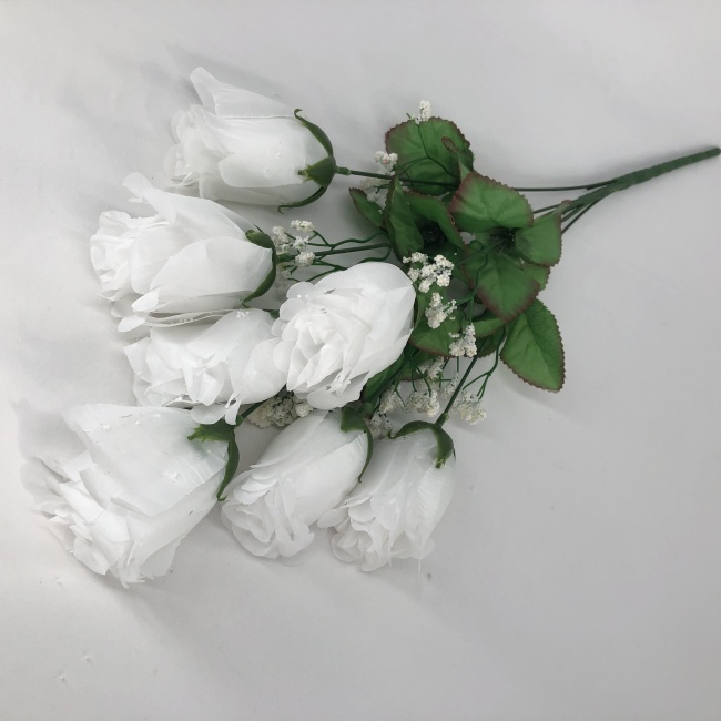 Букет бутонов роз "Fittone", 7г, выс.52, цв.микс