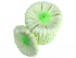 Высечка гвоздики, шелк, диам. 11 см, цв. бело-зеленый FITTONE