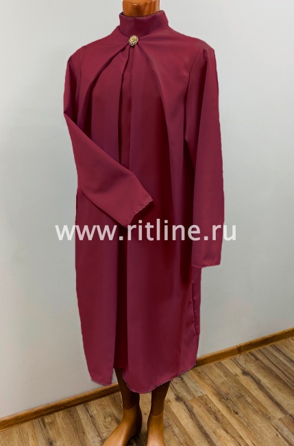 Саван с брошью упрощенный запашной FITTONE