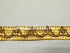 Тесьма золото, 1256, 25 ярдов, ширина 2 см "FITTONE"