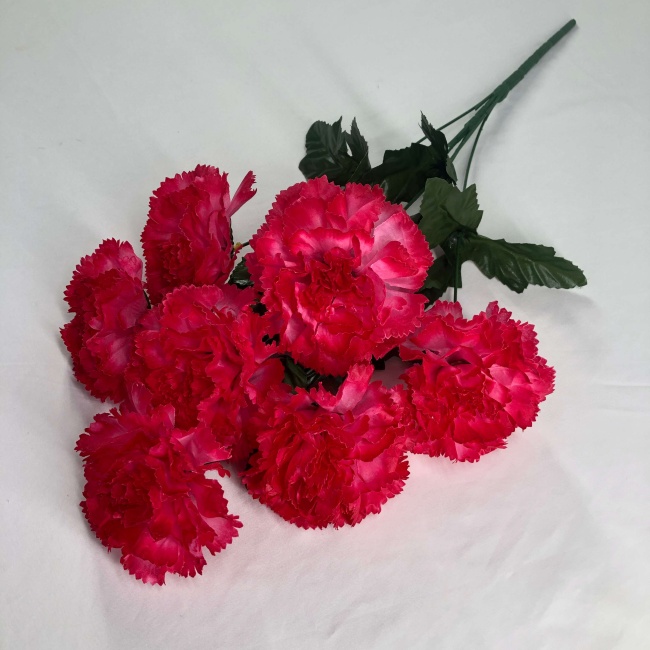 Букет гвоздик "FITTONE", 7г., выс. 58см, цв.микс