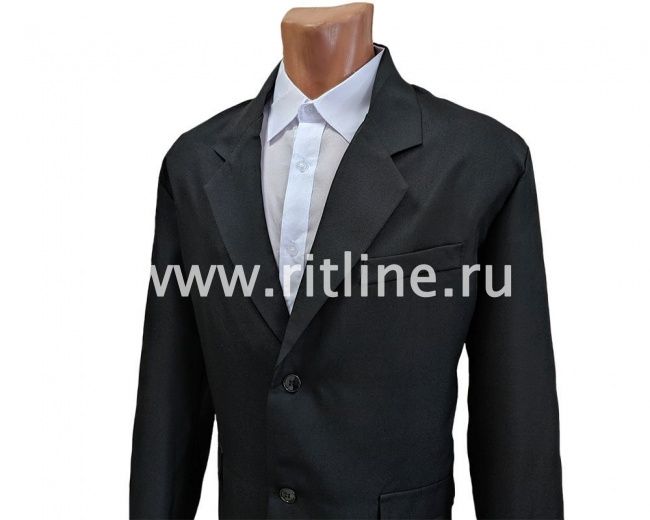 Саван мужской на подкладе, цв. черный FITTONE Саван мужской на подкладе, цв. черный FITTONE