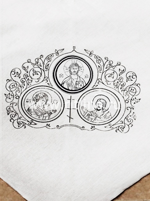 Косынка х/б с ритуальной символикой FITTONE