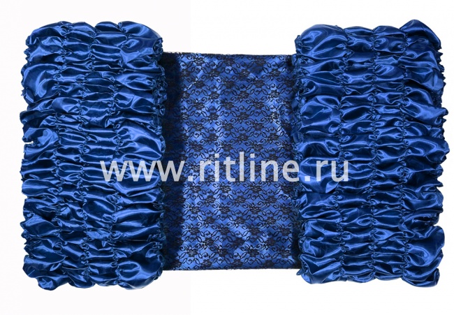 Обивка атласная с гипюром (верх атлас с гипюром + боковины атлас) FITTONE