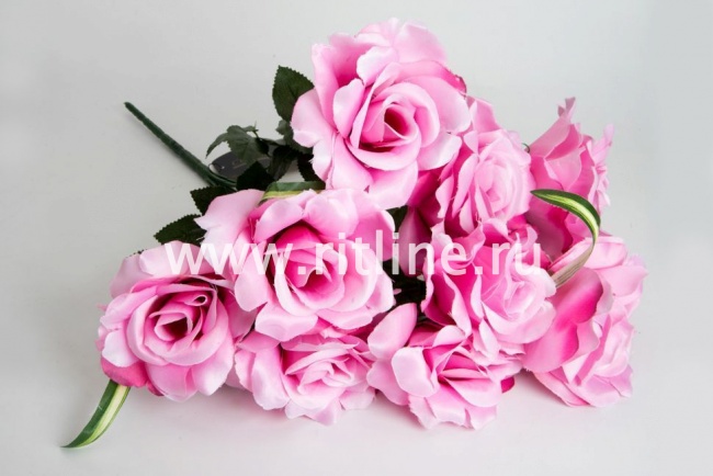 Букет роз "Fittone", 9г, выс.44см, цв.mix, плотный атлас Букет роз "Fittone", 9г, выс.44см, цв.mix, плотный атлас