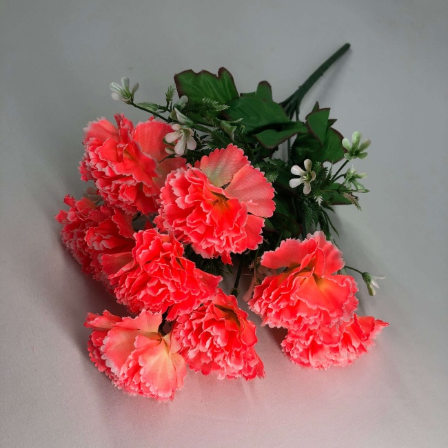 Букет гвоздик "FITTONE", 10г., выс. 40см, цв.микс