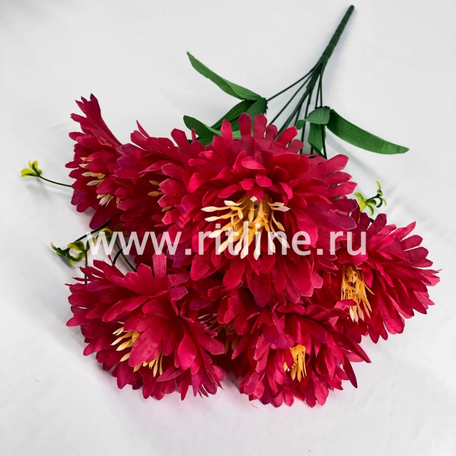 Букет хризантем "FITTONE", 9г, выс. 54см, цв.микс Букет хризантем "FITTONE", 9г, выс. 54см, цв.микс