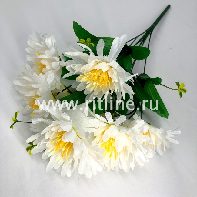 Букет хризантем "FITTONE", 9г, выс. 54см, цв.микс Букет хризантем "FITTONE", 9г, выс. 54см, цв.микс