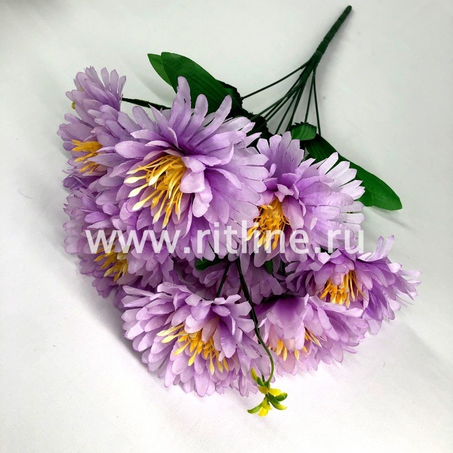 Букет хризантем "FITTONE", 9г, выс. 54см, цв.микс Букет хризантем "FITTONE", 9г, выс. 54см, цв.микс
