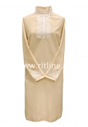 Саван габардиновый "Кружева", цв. бежевый FITTONE Саван габардиновый "Кружева", цв. бежевый FITTONE