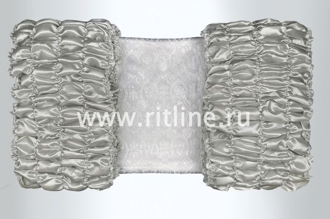 Обивка FITTONE атлас, цв.серебро, крышка парча "Херувимы",цв.серебро Обивка FITTONE атлас, цв.серебро, крышка парча "Херувимы",цв.серебро