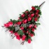 Букет роз "FITTONE", 42г, выс. 60см, цв.микс