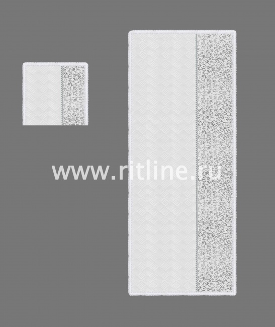 Комплект (атласная т/с Волна, органза, тесьма) FITTONE