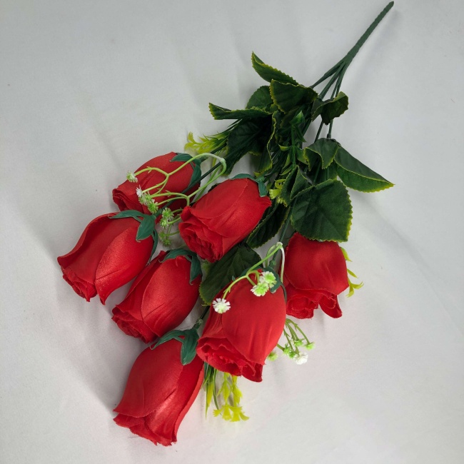 Букет роз с добавками "FITTONE", 9г, выс. 49см, цв.микс