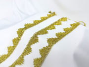 Тесьма 1751, светлое золото, шир. 3 см, 25 ярдов FITTONE