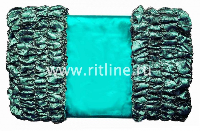 Обивка атласная с гипюром (верх атлас + боковины атлас с гипюром) FITTONE