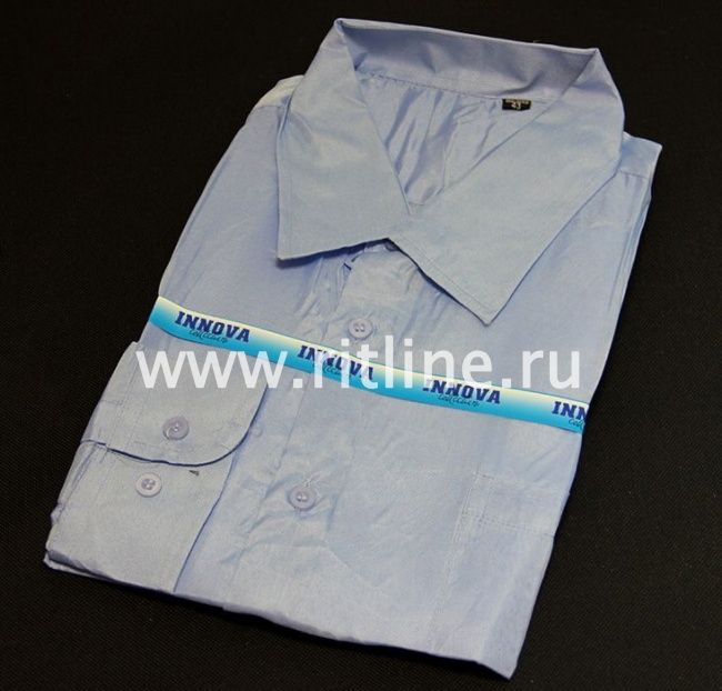 Ритуальное изделие с воротником, серия "Innova", цв. голубой FITTONE