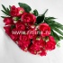 Букет роз с травкой "FITTONE", 18г, выс. 40см, цв.микс