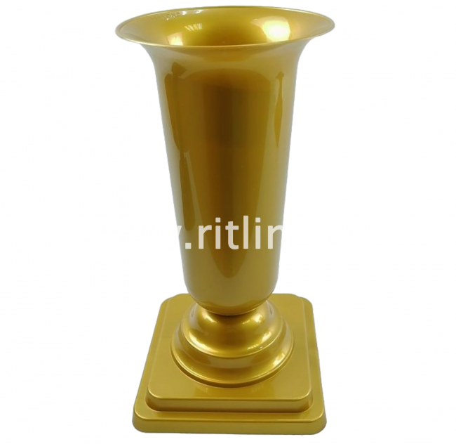 Ваза пластмассовая напольная, H-31 см (чаша и подставка) FITTONE