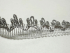 1763, Тесьма серебро, 25 ярдов, ширина 2,6 см "FITTONE"