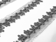 Тесьма 1763, серебро, шир. 2,6 см, 25 ярдов FITTONE